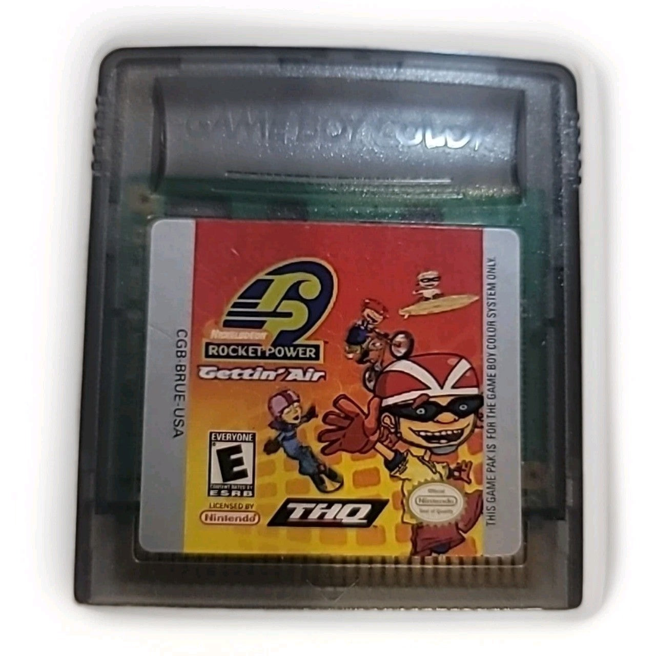 Rocket Power: Gettin Air (Nintendo GBC, Game Boy Color, 2001) Tested and Working