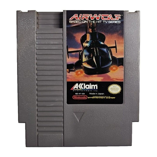 Airwolf (Nintendo Entertainment System NES, 1989) Cartridge Only Tested