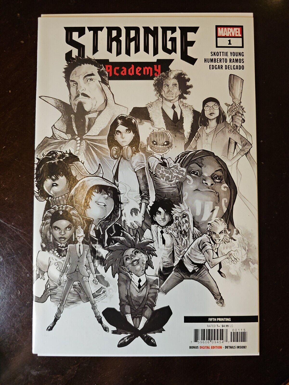 STRANGE ACADEMY #1 FIFTH PRINTING 💥RARE COVER 💥 VFNM