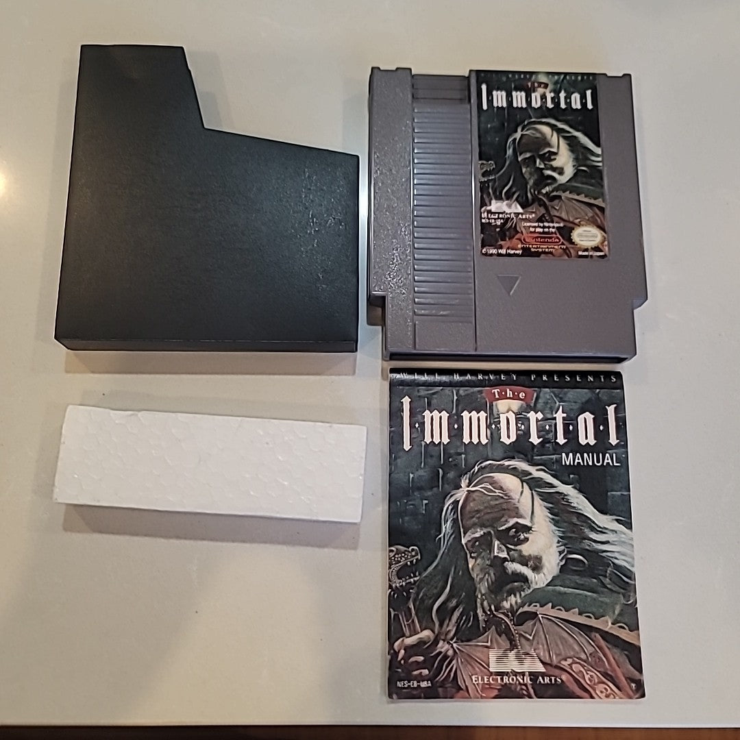 The Immortal - Nintendo NES - Complete In Box CIB 