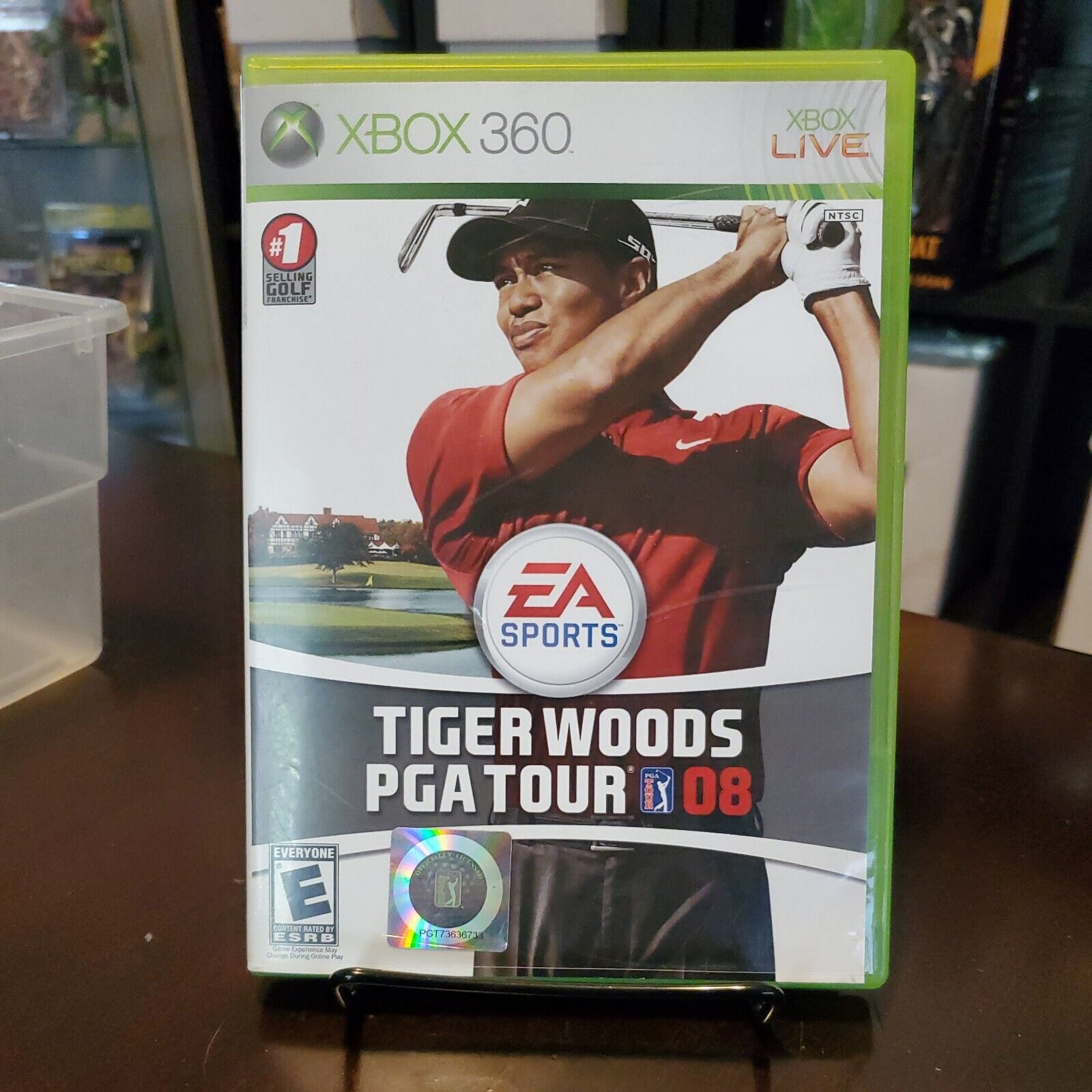 Tiger Woods PGA Tour 08 (Xbox 360), Complete w/ Manual CIB, D1