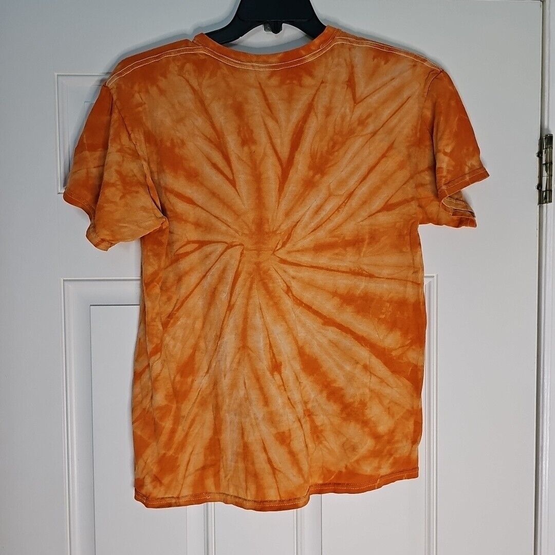 Mens Sublime Logo Tye Dye T-shirt Mens Medium Orange Sun Tee Large