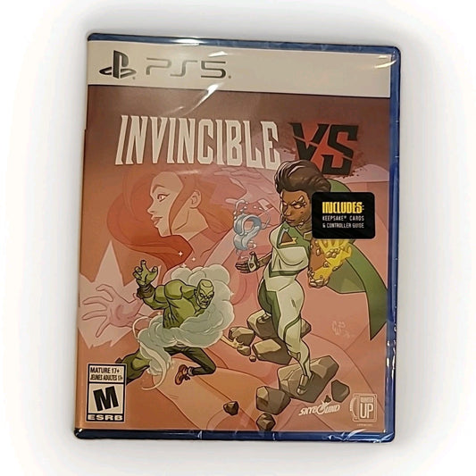 Invincible VS PS5 Lunar Exclusive Standard Edition NEW SEALED!
