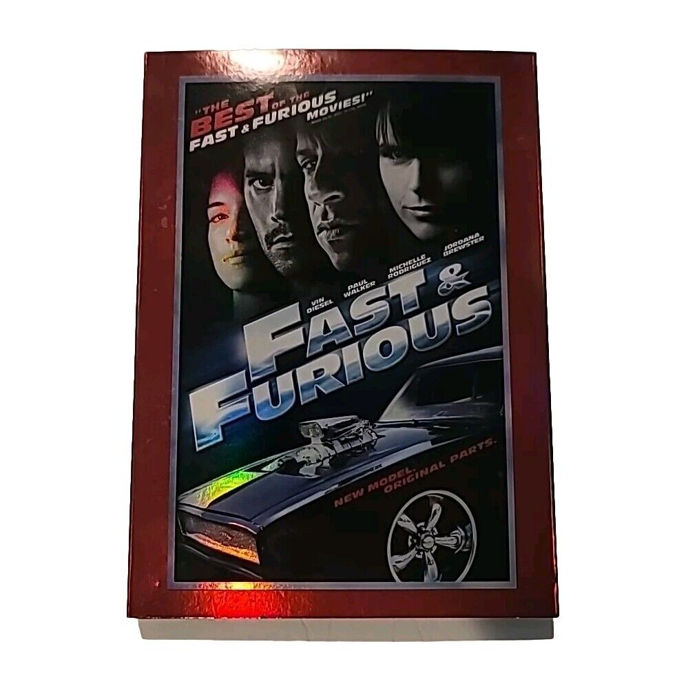 Fast & Furious (2009) Vin Diesel, Paul Walker DVD with Slip Cover 