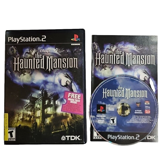 The Haunted Mansion PS2 PlayStation 2 + Movie Ticket - Complete CIB