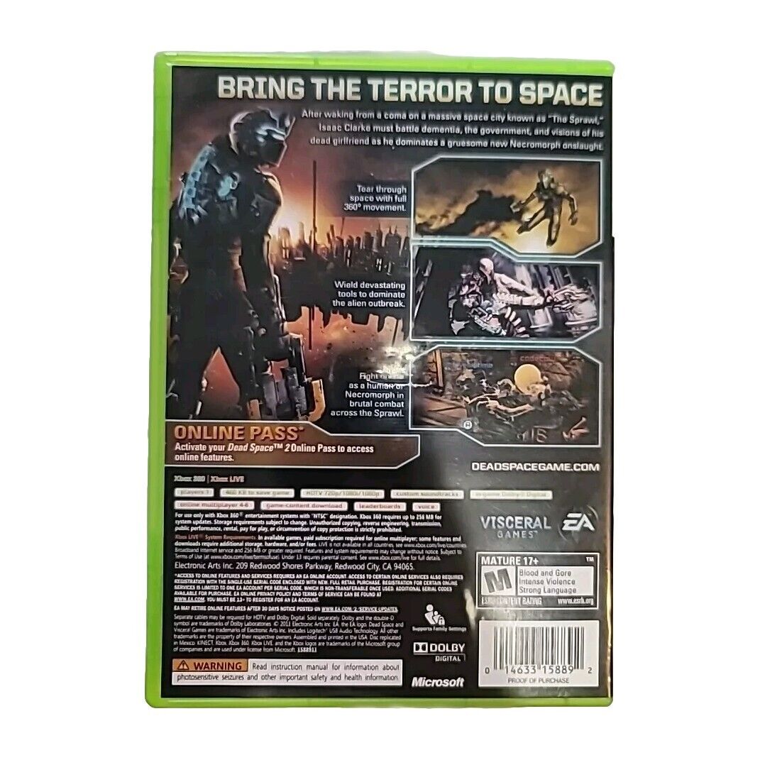 Dead Space 2 (Microsoft Xbox 360, 2011)