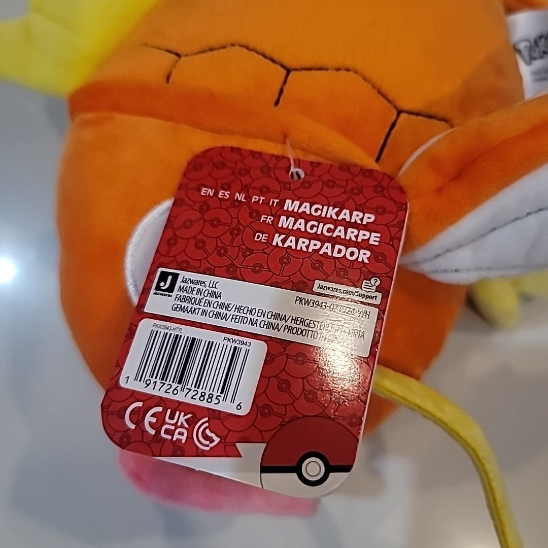 POKEMON MAGIKARP  9"L X 7"H NEW WITH TAG