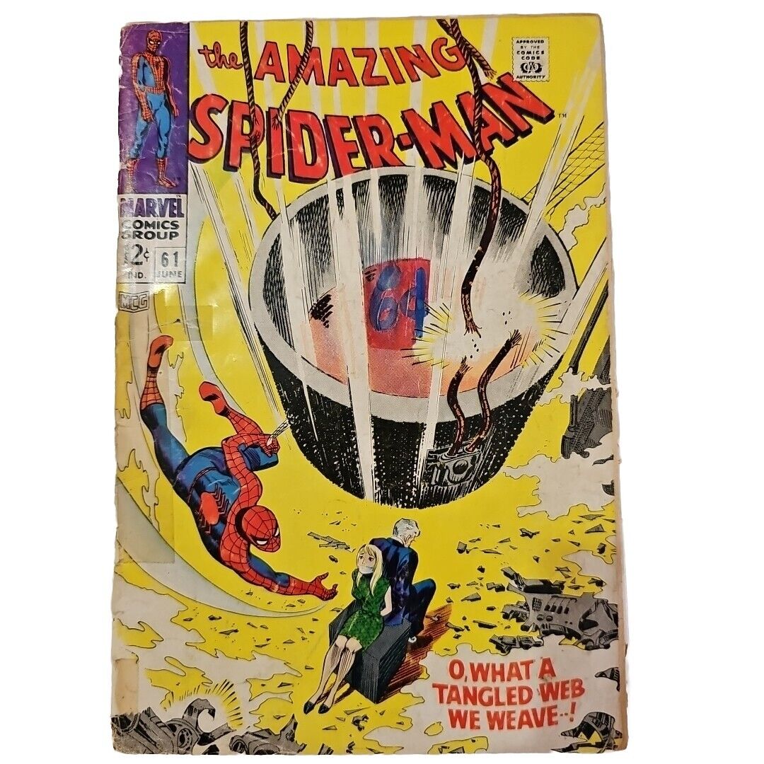 Amazing Spider-Man #61 1st Gwen Stacy Cover Early Kingpin MJ Green Goblin