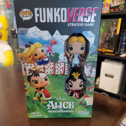 Funko Pop! Funkoverse Strategy Game Disney Alice In Wonderland Chase Edition