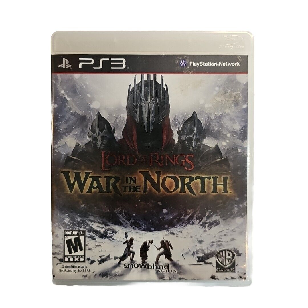 Lord of the Rings: War in the North (PS3 PlayStation 3) Complete w/ Manual CIB