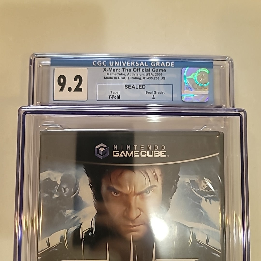 X-Men: The Official Game - Nintendo GameCube - New Sealed CGC 9.2 A Graded
