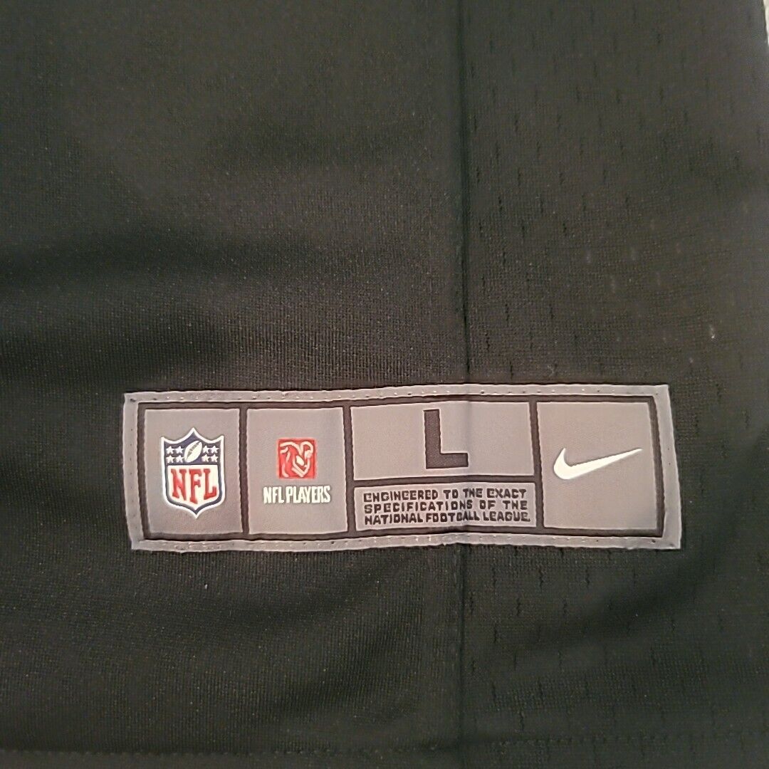 Cam Newton #1 Carolina Panthers Youth L Black Nike Football Jersey NFL