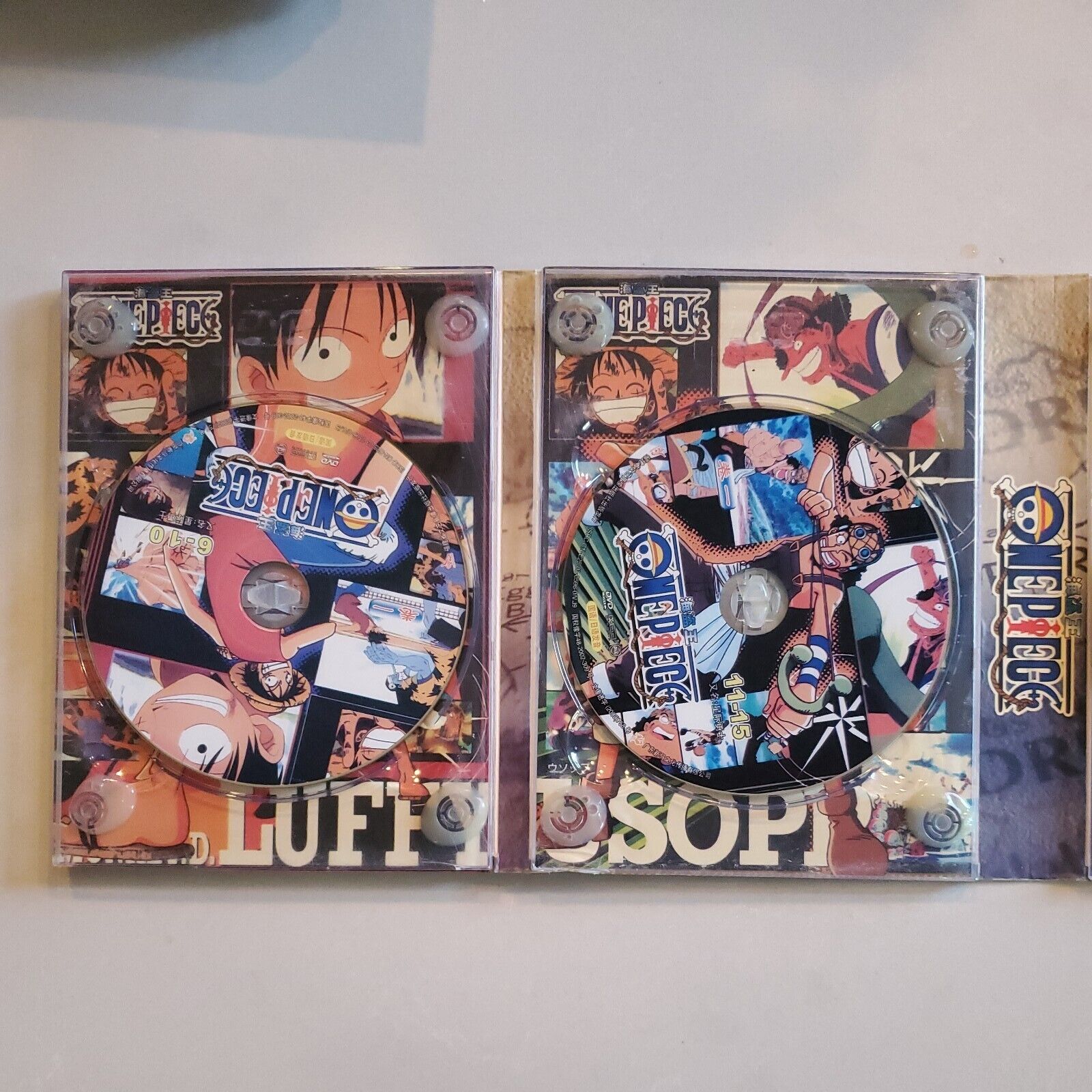 One Piece Chapters 1-30 DVD Complete 6 DVDs SB14