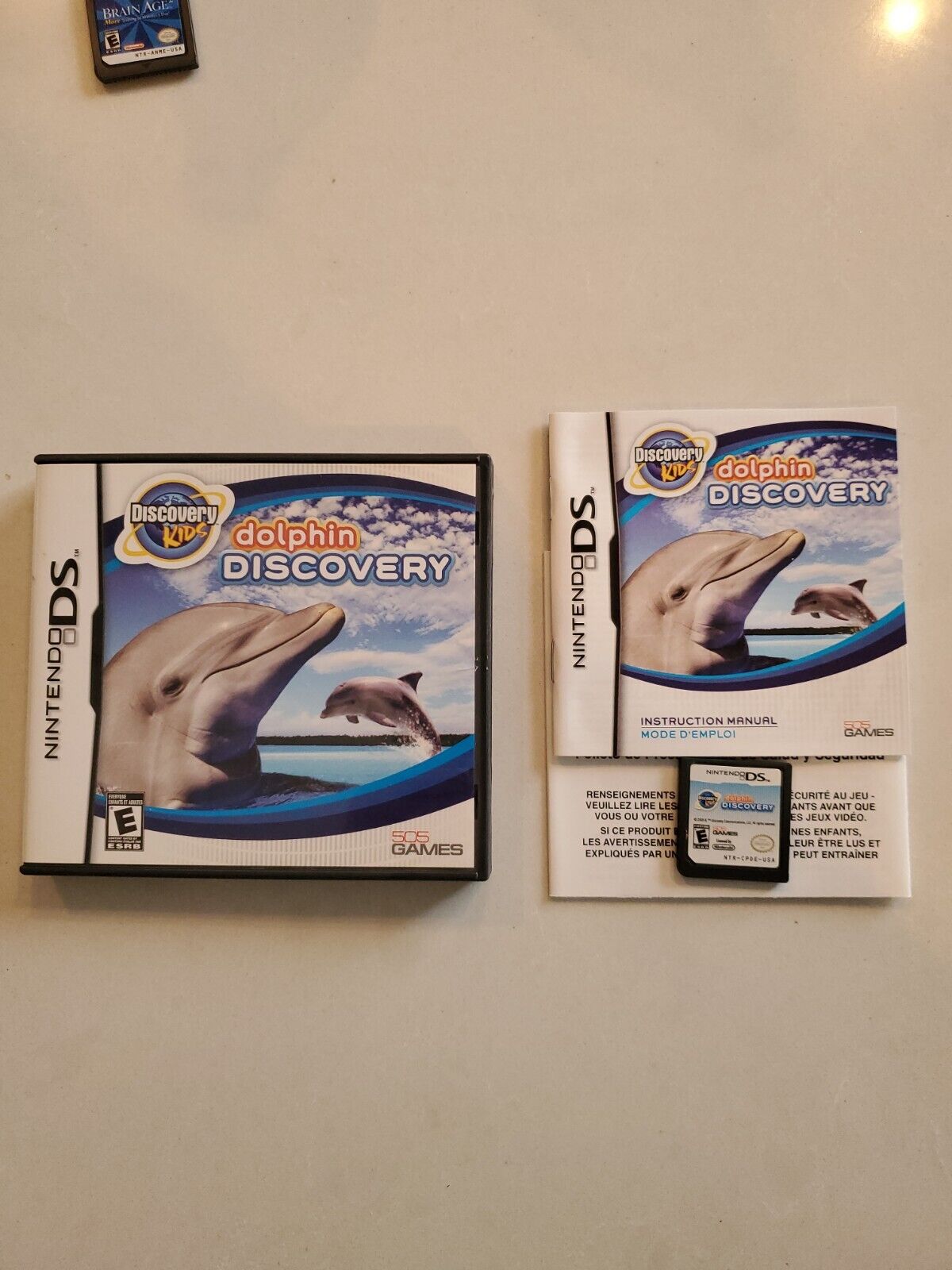 Discovery Kids: Dolphin Discovery With Manual (Nintendo DS, 2009) Complete CIB