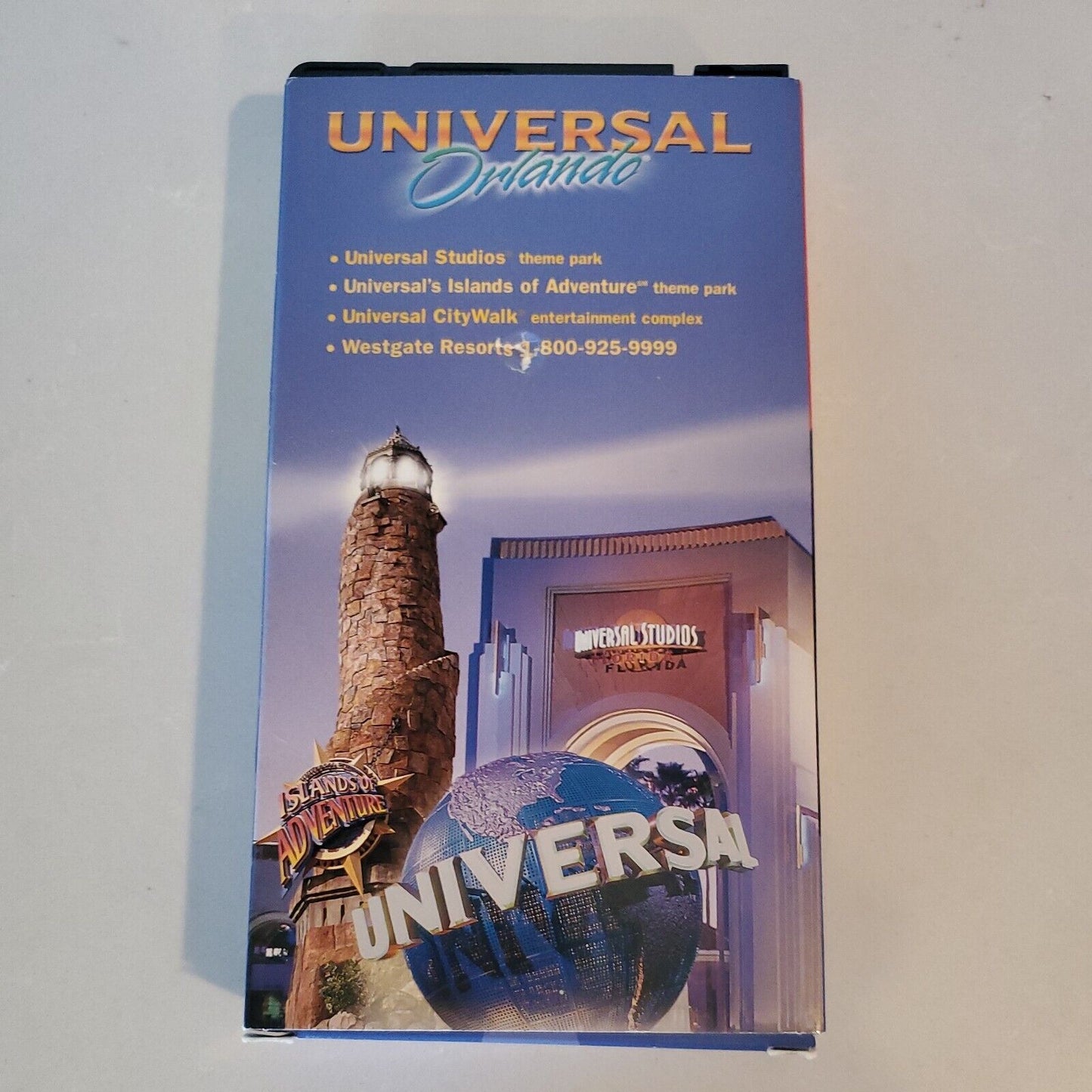 Vacation Planning Video Universal Orlando Two Amazing Theme Parks VHS Used 