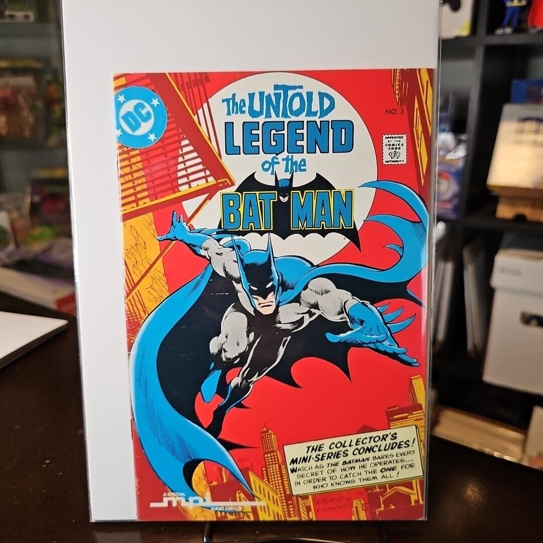 The UNTOLD Legend of the BATMAN  1989DC Comics MPI No cassette tape VF-