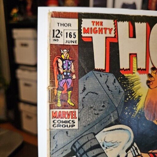 Thor #165 2.5 1969 1st full app. Adam Warlock Comic