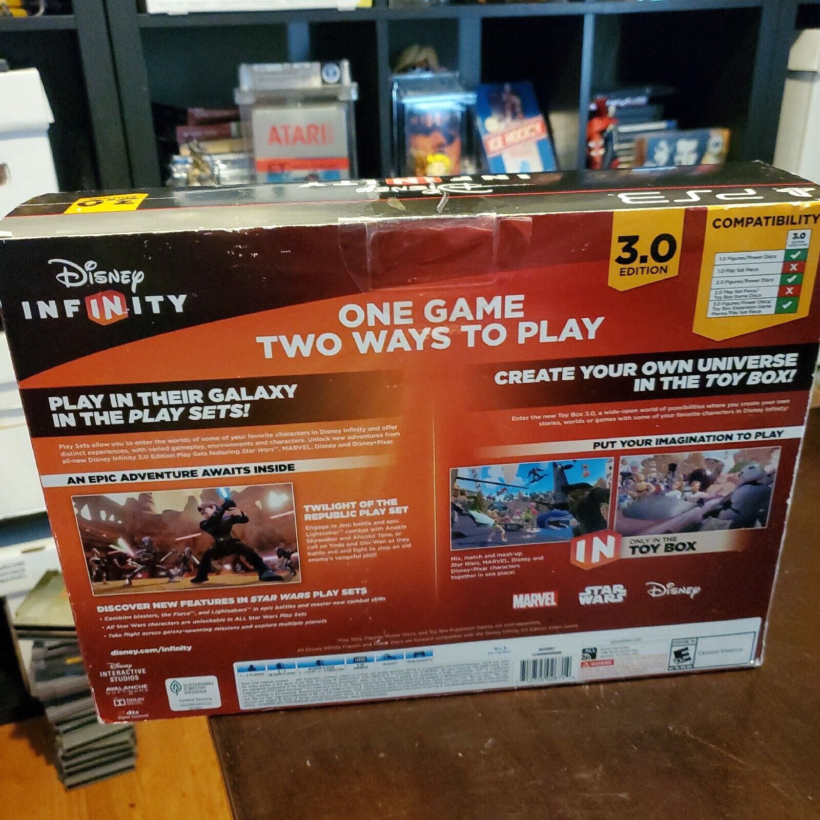 PS3 Disney Infinity 3.0 Edition Star Wars Starter Pack With Game & Figure New