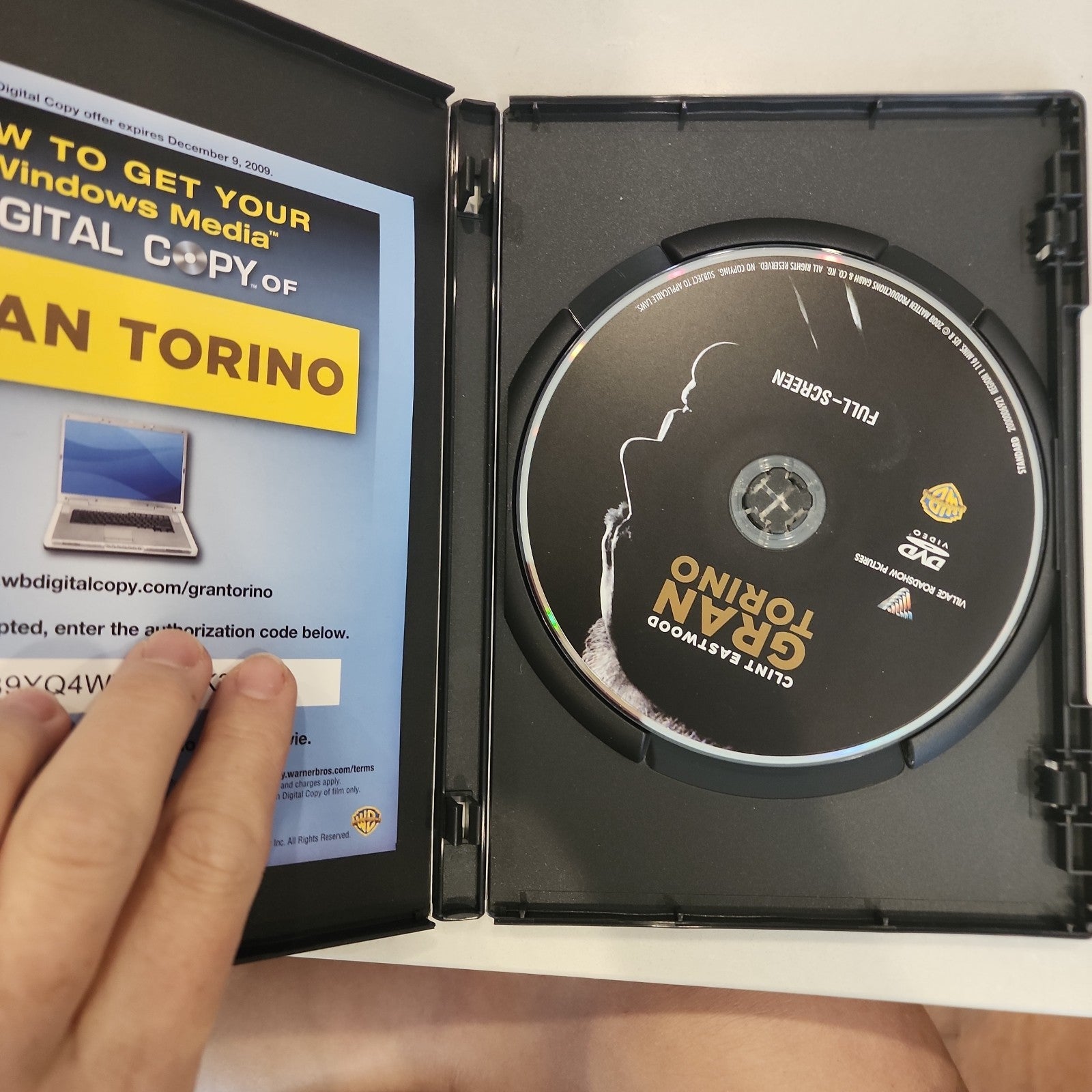 Gran Torino (DVD, 2009, Widescreen)