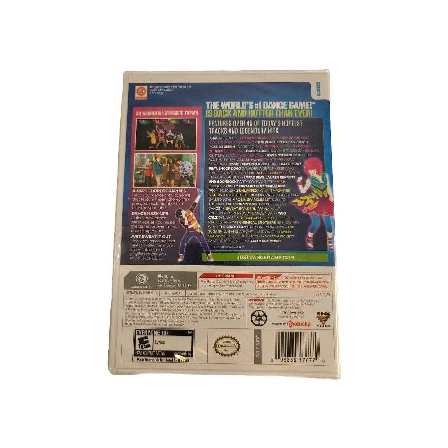 Brand New Sealed Just Dance 3 (Nintendo Wii, 2011) Free Shipping!