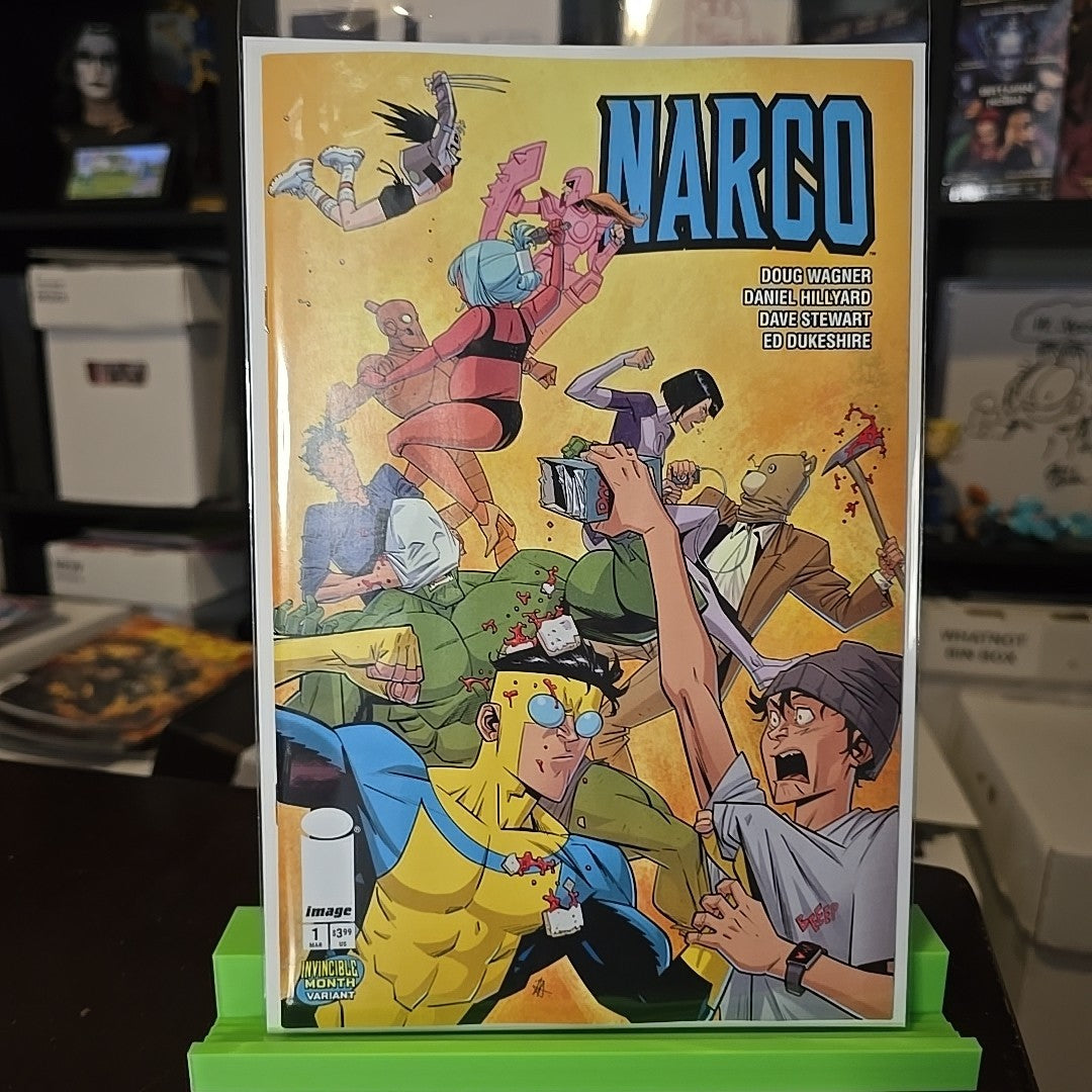 Narco #1 (Of 5) Cover D Daniel Hillyard & Dave Stewart Invincible Team Up