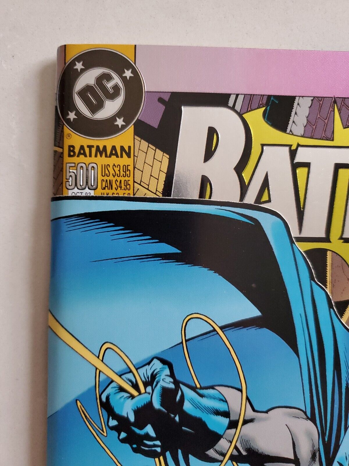 Batman Volume 1 Issue 500 DC Comics Die-cut Foil Cover FINE