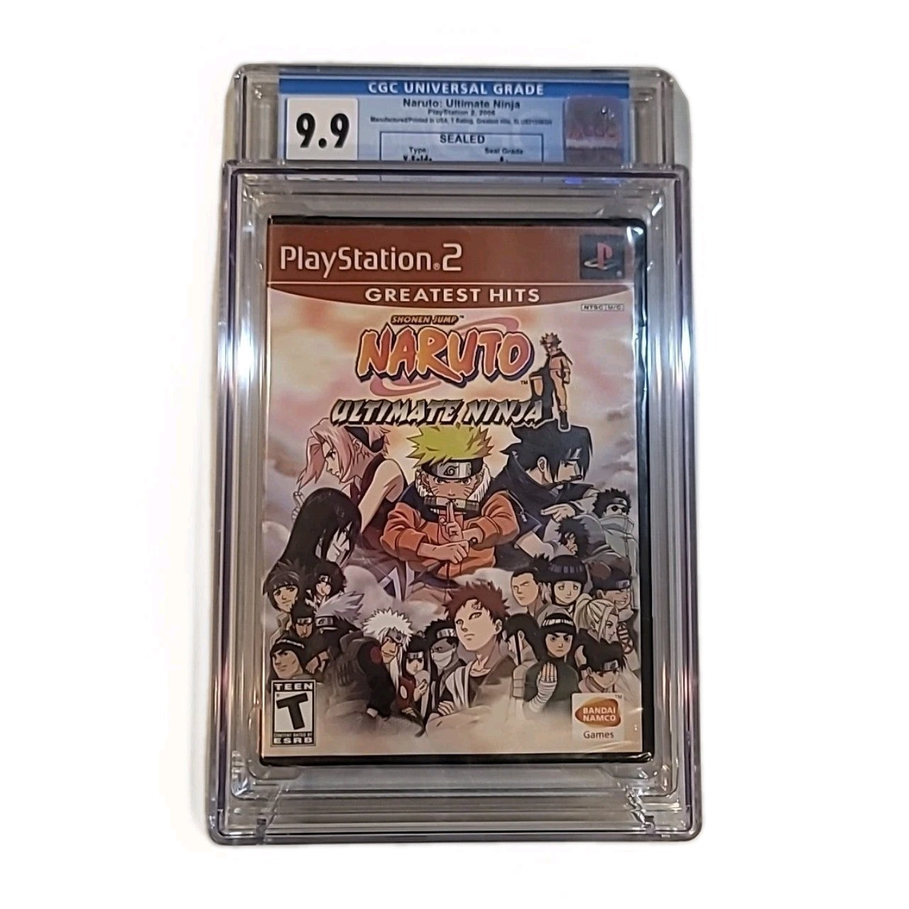 Naruto Ultimate Ninja Sony PlayStation 2 PS2 Graded 9.9 A+ CGC 