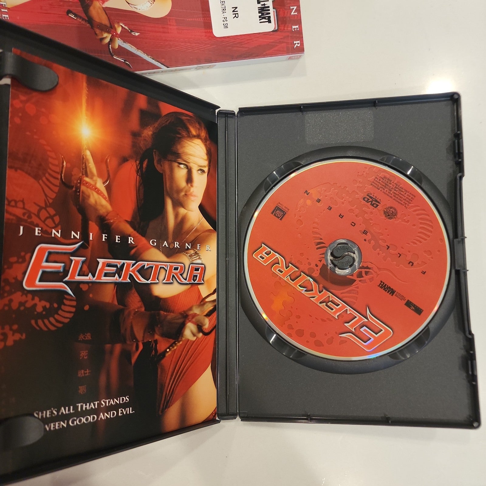 Elektra (DVD 2005 FS + Slipcover) Marvel Superhero Assassin Jennifer Garner Lee+