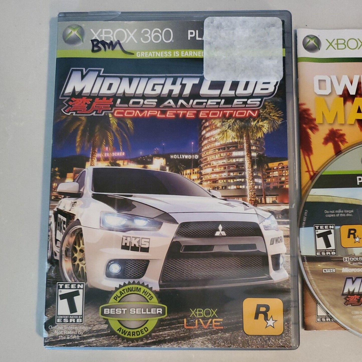 Midnight Club: Los Angeles Complete Edition W Manual FAST FREE SHIP SB1