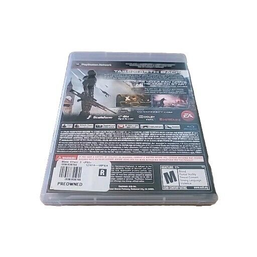 Mass Effect 3 (Sony PlayStation 3, 2012)