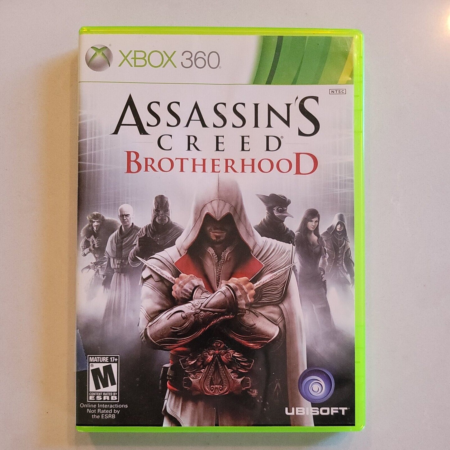 Assassin's Creed: Brotherhood (Microsoft Xbox 360, 2010) Complete w/ Manual BB3