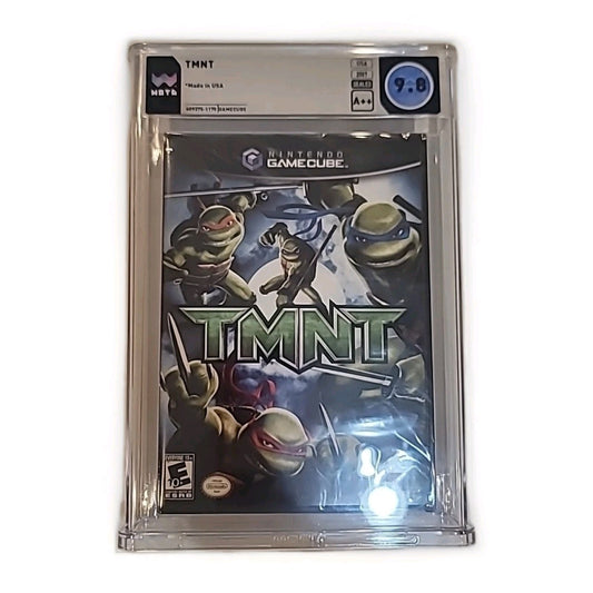 TMNT WATA Graded 9.8 A++ Sealed Nintendo GameCube Video Game 