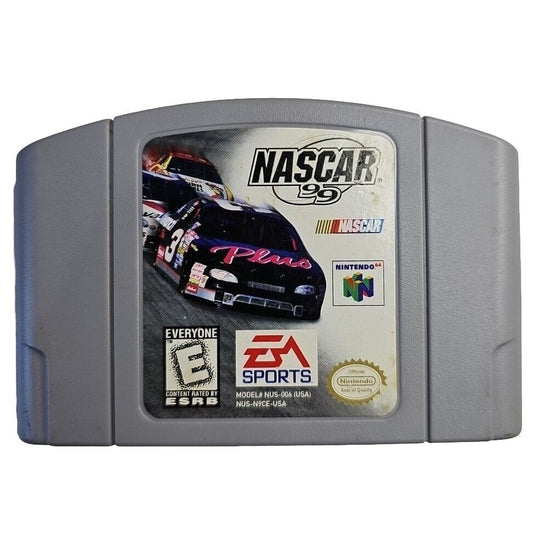 NASCAR 99 (Nintendo 64, 1998) Cleaned / Tested / Authentic N64