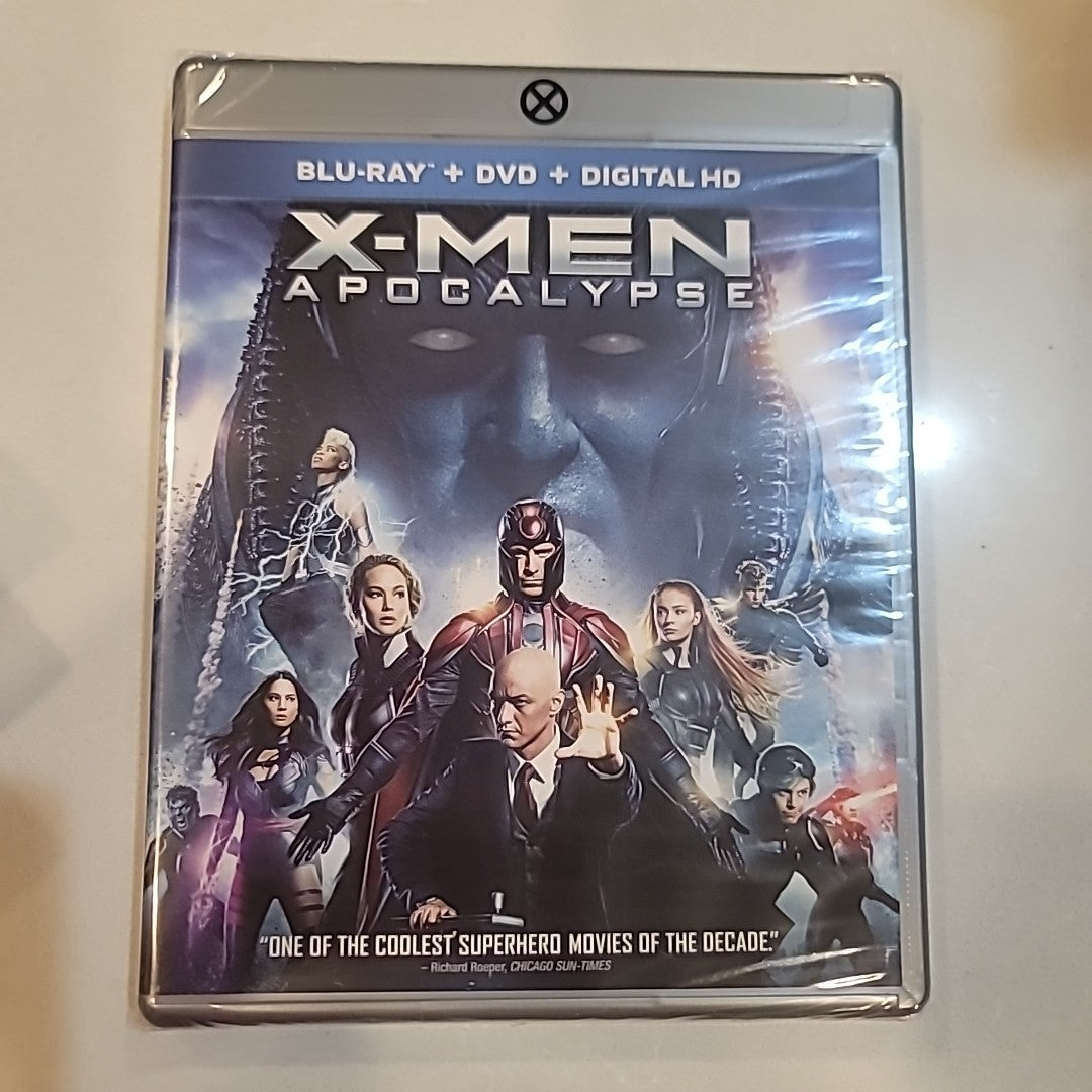 X-Men: Apocalypse (Blu-Ray / DVD / Digital) NEW slipcover 