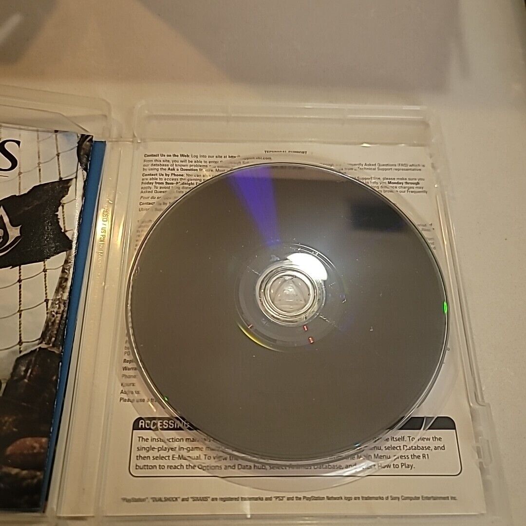 Assassin's Creed IV: Black Flag (Sony PlayStation 3) Complete Tested & Working