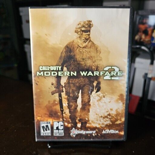 Call of Duty Modern Warfare 2 PC DVD-ROM Computer Video Game 2 Disc