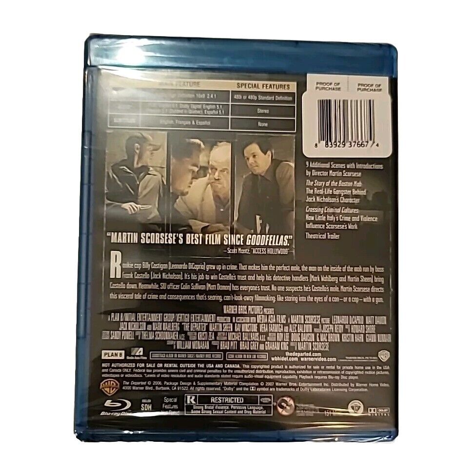 The Departed (Blu-ray, 2006) 