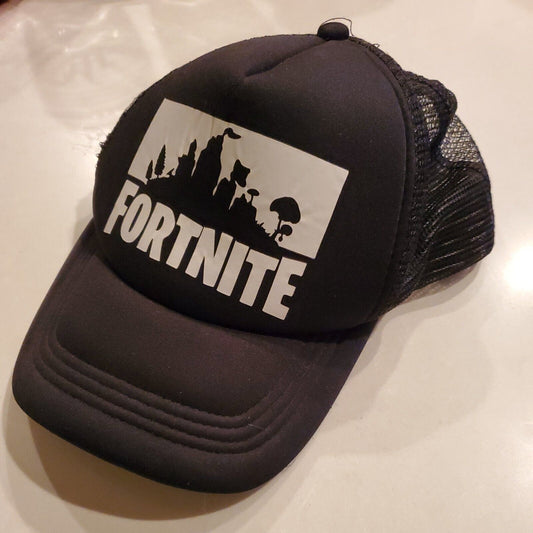 Fortnite Hat Baseball Cap Black Snapback Truckers Cap Adjustable BB1