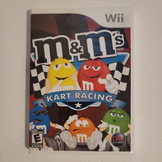 Nintendo Wii M&M MM Kart Racing Complete CIB