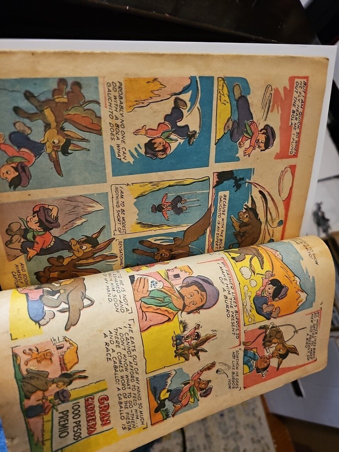 1945 Dell Four Color Walt Disney's First APPEARANCE of Three Caballeros # 71 