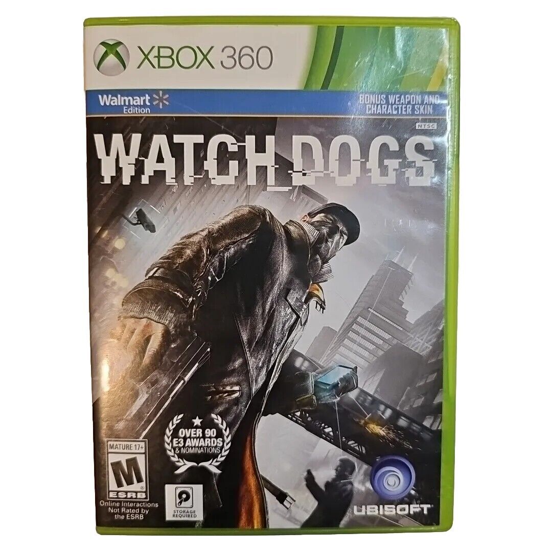 Watch Dogs (Xbox 360, 2014)  *Walmart Edition - Tested - Fast Ship*