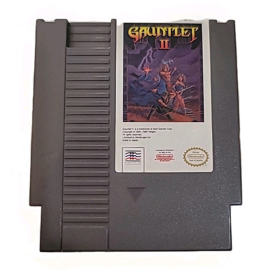 Gauntlet II 2 Nintendo Entertainment System (NES, 1990) Authentic, Tested 
