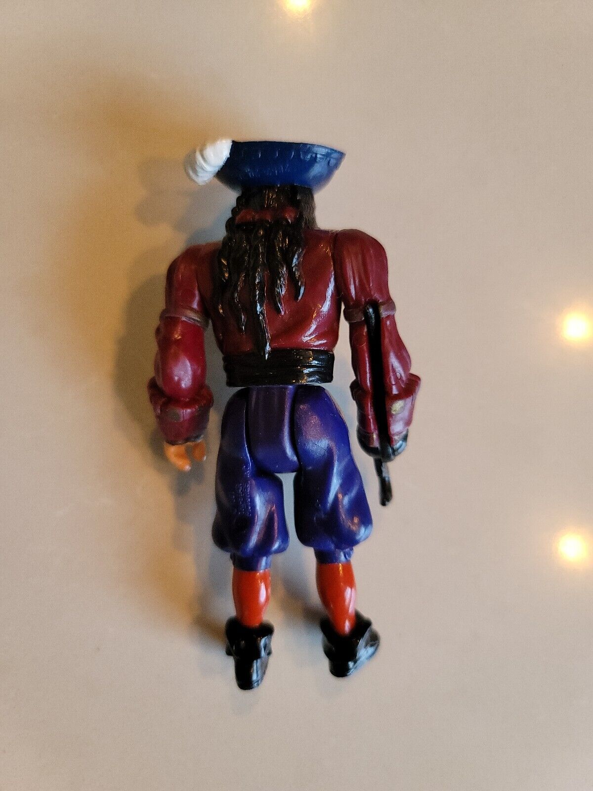 VINTAGE HOOK MOVIE CAPTAIN HOOK 1991  TRI-STAR 4.5" FIGURE