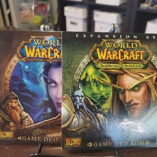 World of Warcraft PLUS The Burning Crusade (PC, 2007) Expansion Set 