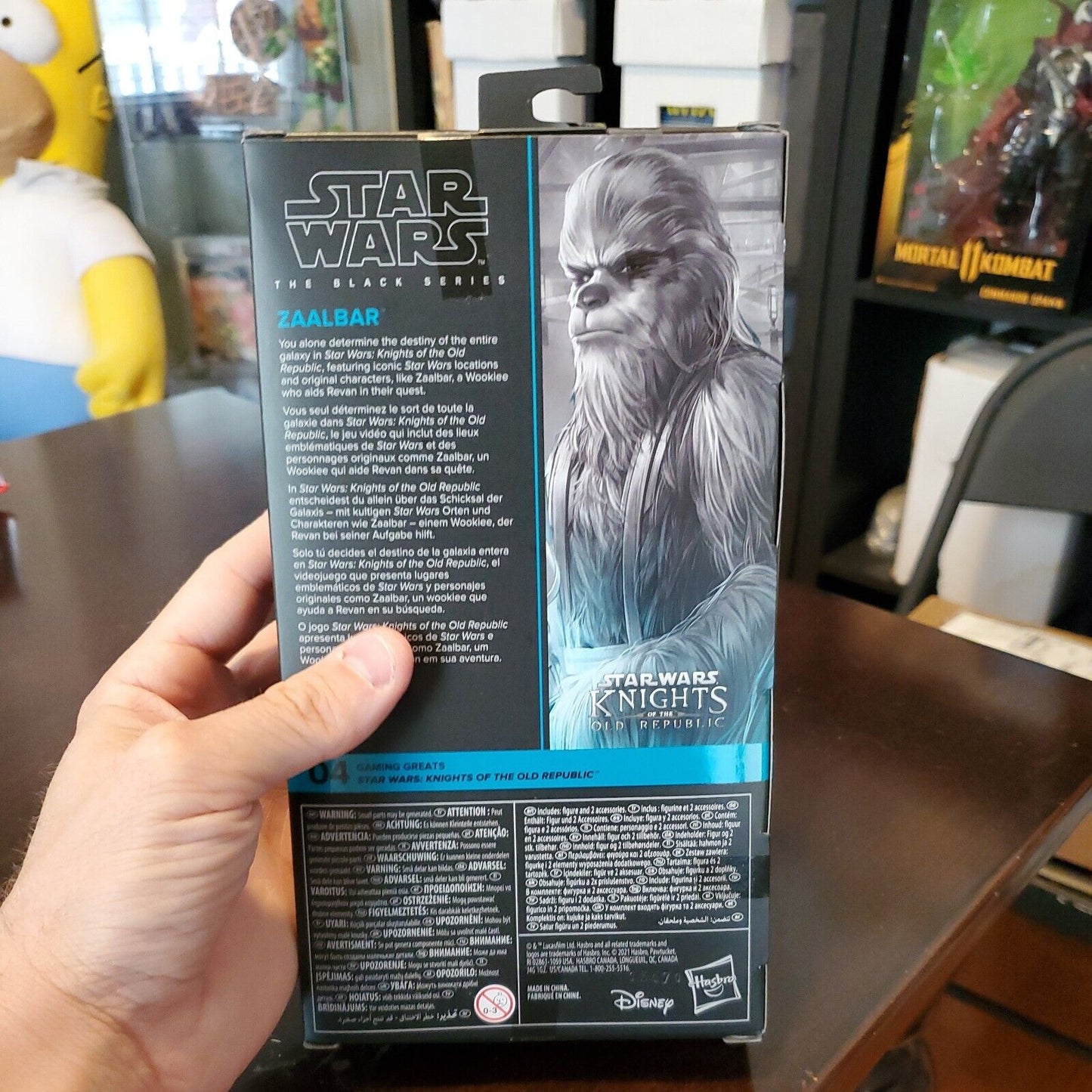 Star Wars Black Series - ZAALBAR (WOOKIE - KOTOR) - 6 Inch Action Figure - NEW!!