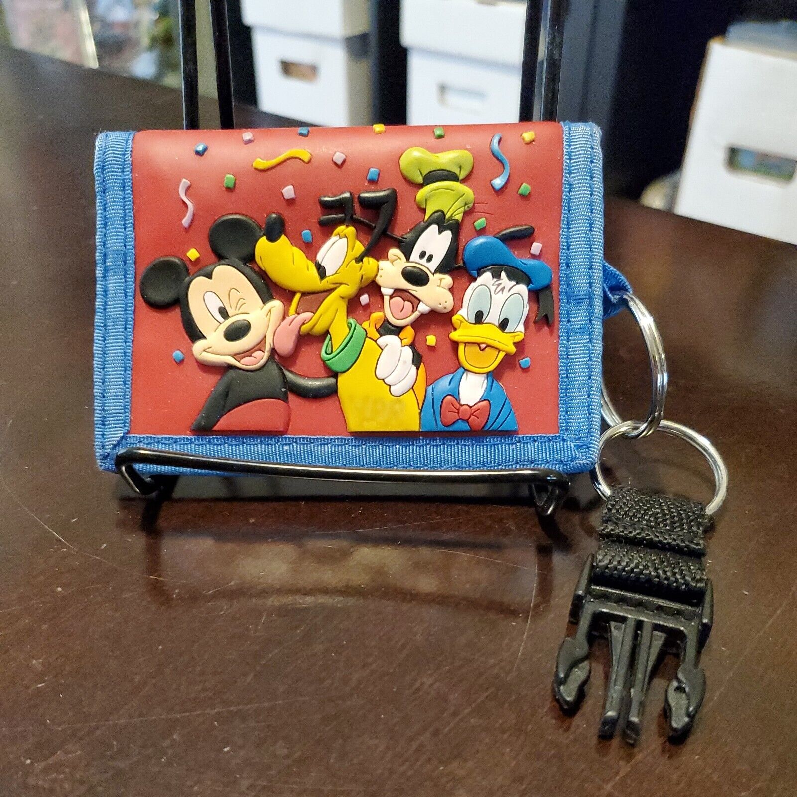 Walt Disney World Mickey Mouse and Friends Change Purse and I.D. Holder