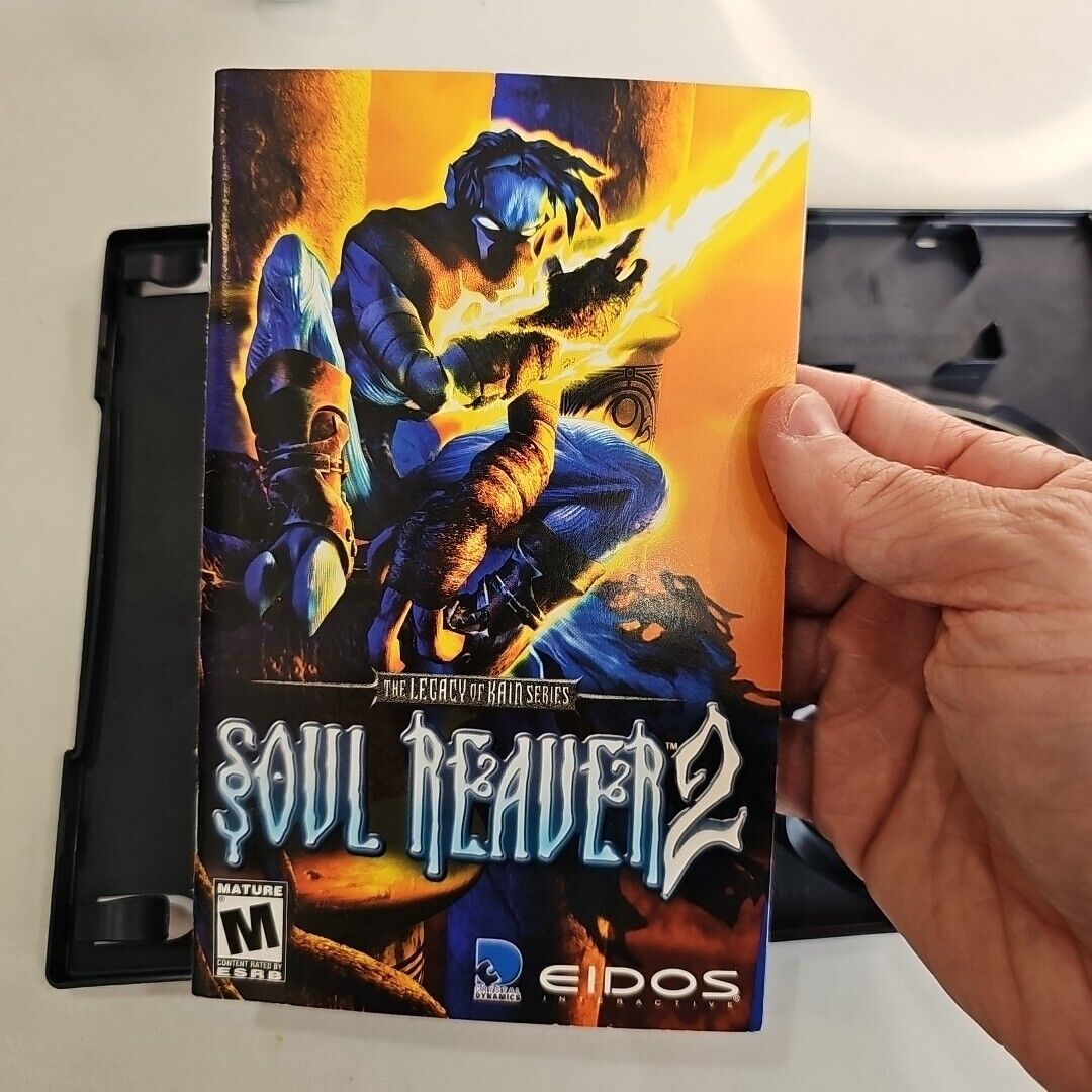 Legacy of Kain Soul Reaver 2 PS2 Sony PlayStation 2 Complete Manual Registration