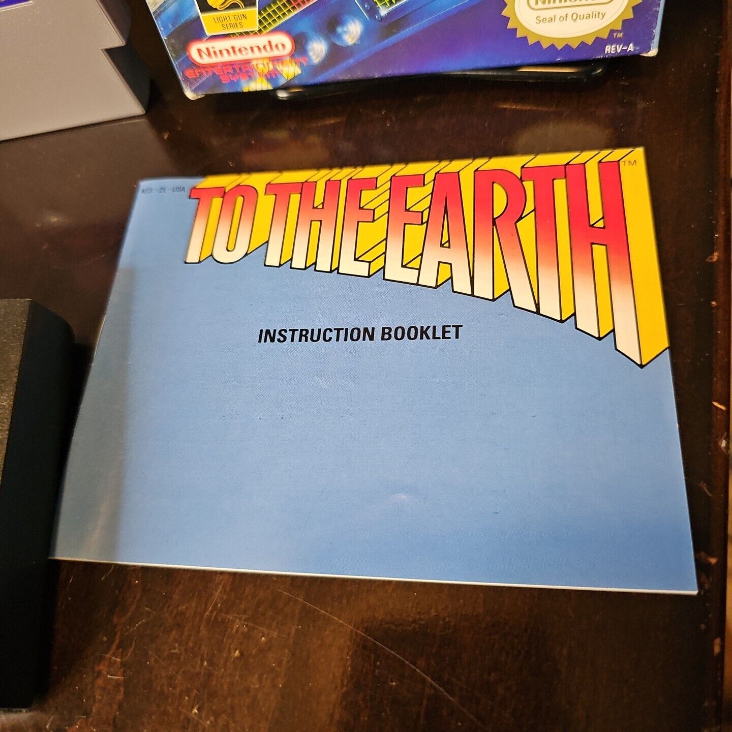 To the Earth (Nintendo Entertainment System, 1990) With VERY NICE BOX