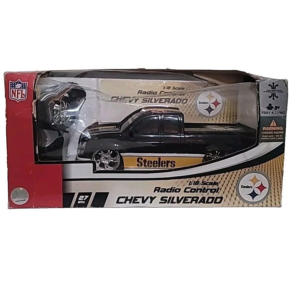 Pittsburgh Steelers 1:18 Scale Radio Control Chevy Silverado