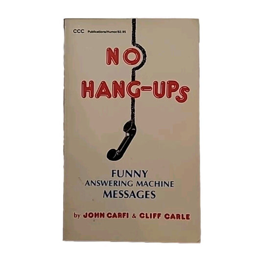  No Hang Ups by John Carfi (1984) PB